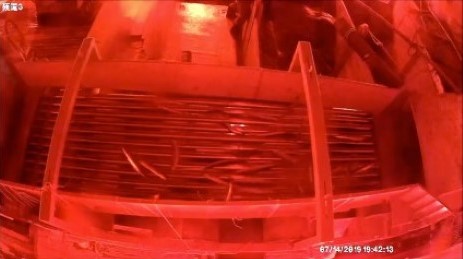 滿鱻12號漁船進行秋刀魚分級機具海上測試